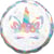 Ballon holographique licorne