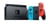 Console switch avec Joy Con rouge et bleu 