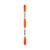 Fil à broder DMC - Coton Retors Mat - Orange Fluo 2947