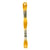 Fil à broder DMC - Mouliné spécial - Jaune curry n°972