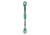 Fil à broder DMC - Mouliné spécial - Vert turquoise métallisé n°3849