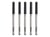 Lot de 5 stylos multi-usages Cricut™ - Noir - Pointe fine à moyenne