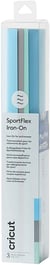 Lot de 3 thermocollants Cricut - SportFlex Iron-On - Bleu - 30 x 30,5 cm