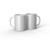 Lot de 2 mugs personnalisables Cricut™ - Céramique - Blanc - 425 ml