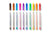 Lot de 10 stylos à encre gel pailleté Cricut™ - Arc-en-ciel - Pointe moyenne