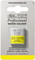 1/2 godet - Peinture aquarelle Winsor & Newton - Jaune citron foncé n°348 - Extra fine - Semi-opaque