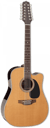 Takamine EF400SC-TT - Guitare électroacoustique 12 cordes - Dreadnought cutaway - Natural