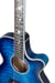 CC HS - GUITARE THIN LINE SERIES TSP10 CUTAWAY QUILT DARK BLUE SUNBURST