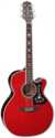 Takamine GN75CE - Guitare folk électroacoustique - Dreadnought - Wine Red