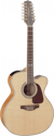 Takamine GJ72CE - Guitare folk électroacoustique 12 cordes - Jumbo - Natural 