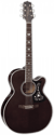 Takamine GN75CE - Guitare folk électroacoustique - Dreadnought - Transparent black 