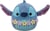 Peluche Squishmallows - Lilo et Stitch - Stitch - 20 cm - Modèle aléatoire - Produit vendu à l'unité
