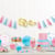 Guirlande de pompons en papier - Big Reveal - Amscan 