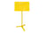 CC HS - PUPITRE SYMPHONY JAUNE MAT