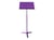 CC HS - PUPITRE SYMPHONY VIOLET MAT