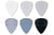CC HS - BOITE DE 432 MEDIATORS NYLON STANDARD