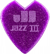 Lot de 6 médiators en lexan Dunlop Kirk Hammett Jazz III 47-KH3NPS - Purple Sparkle