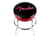 Fender Red Sparkle - Tabouret de bar - rond - rouge, noir brillant - 61 cm 