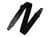 Sangle guitare noire - Rayonne