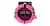 Ernie Ball EEB 6078 - Câble instrument gaine tissée - 3 mètres, rose fluo