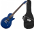 LTD EC Series EC-10 - Guitare électrique - Type LP - Bleu 