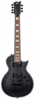Ltd GES EC257-BLKS - Guitare électrique 7 cordes - Type LP - Noir satiné