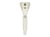 Denis Wick Classic 3C - Embouchure pour trompette - plaqué argent