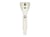 Denis Wick Classic 4 - Embouchure pour trompette - plaqué argent