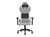 CORSAIR T3 RUSH - Chaise - accoudoirs - en T - inclinaison - pivotant - tissu - gris, blanc