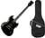 LTD Kit Viper 10 VIPER10K - Guitare électrique + Housse - Black 