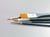 Set 4 pinceaux Winsor & Newton - Aquarelle - Poils synthétiques dorés - Foundation 3/5/2/4