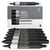 Lot de 6 marqueurs alcool à double pointe ProMarker Winsor & Newton - Tons neutres