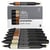 Lot de 6 marqueurs alcool à double pointe - tons Terre - ProMarker - large/fin - Winsor & Newton