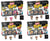 Assortiment de 4 figurines Funko POP! - Bitty Pop Friends - Modèles aléatoires - Vendu à l'unité