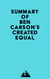 Summary of Ben Carson's Created Equal