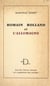 Romain Rolland et l'Allemagne