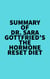 Summary of Dr. Sara Gottfried's The Hormone Reset Diet