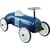 Porteur voiture vintage - métal - bleu pétrole