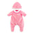 BB30 Pyjama rose + bonnet