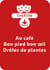 Au café ; Bon pied bon oeil ; Drôles de plantes (dès 6 ans) - Un lot de trois saynètes à mimer à télécharger