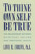 To Thine Own Self Be True - The Relationship Between Spiritual Values and Emotional Health