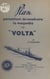 Plan permettant de construire la maquette du "Volta"