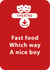 Fast food, Which way, A nice boy - Un lot de 3 saynètes à télécharger