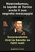 Nostradamus, La Lapide Di Torino Svela Il Suo Segreto messaggio (Libro-Ricerca Basato Su Fatti Reali)