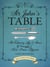 Sir John's Table - The Culinary Life and Times of Canada's First Prime Minister