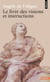 Le Livre des visions et instructions