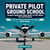 Private Pilot Ground School: Complete Independent Study Guide for FAA Written Test and Practical Checkride Workbook