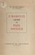 L'habitat, arme de paix sociale - Conférence des ambassadeurs, le 20 mars 1953