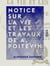 Notice sur la vie et les travaux de A. Poitevin - Conférence faite le 20 avril 1882 à la séance générale de la Société des amis des sciences