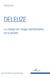 Deleuze - La critique de l'image représentative de la pensée